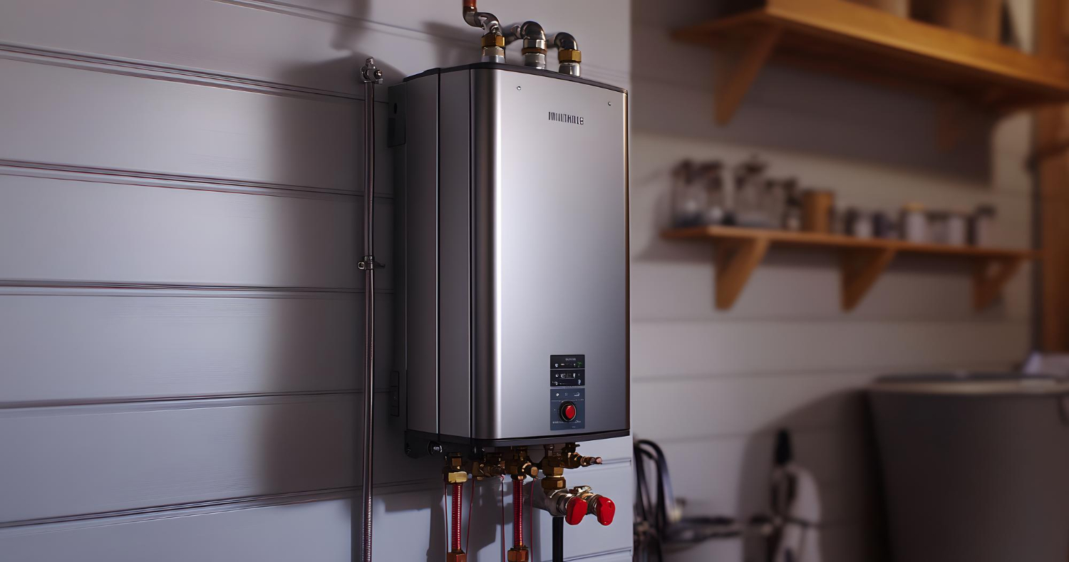 tankless water heater installation
